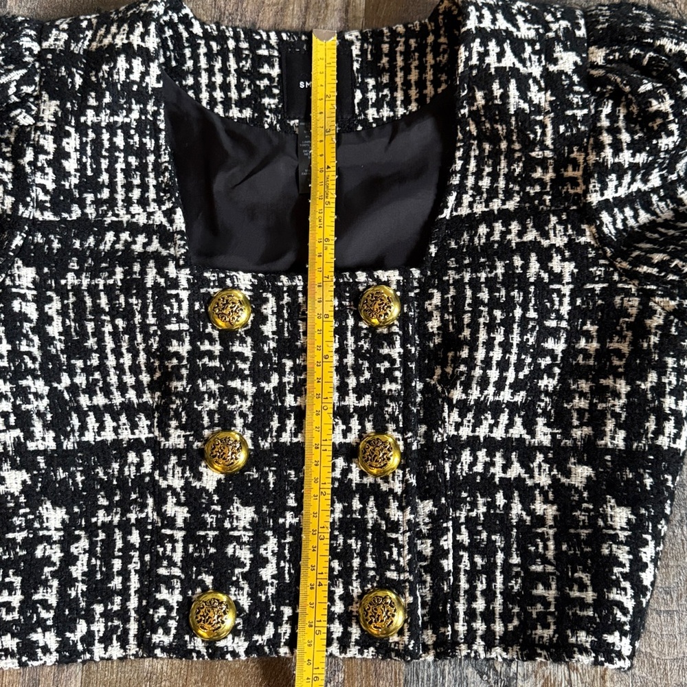 Smythe | Cropped DB Jacket - Picture 12 of 15